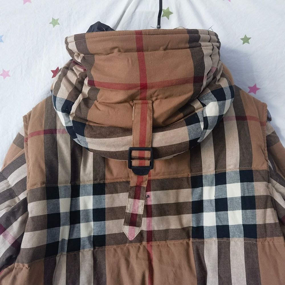 Burberry Vintage Check Down Jacket - Picture 2 of 8